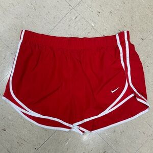 Nike Women's Red Athletic Shorts